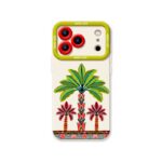 Tropical Vibes Palm Silicone Case for Apple iPhone Series